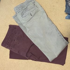 American Eagle Skinny Slacks
